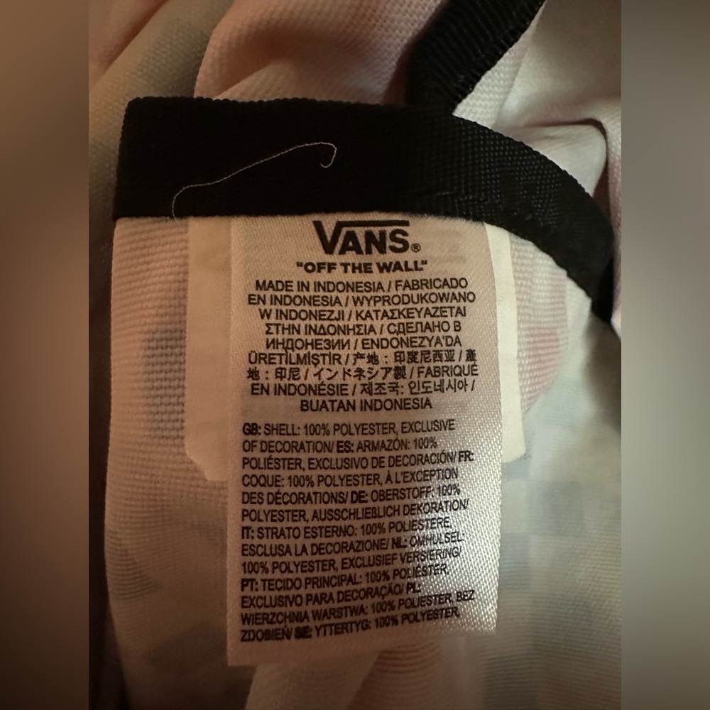 Vans Multicolor Checkered Mini Backpack - image 5